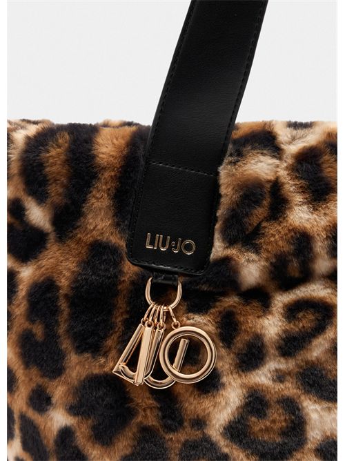 Borsa hobo grande in pelliccia sintetica LIU JO | AF5154E0305/00047